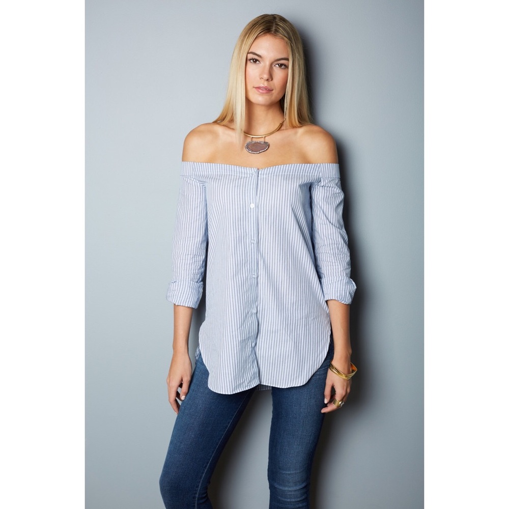 Abbeline Raya Button Down Shirt